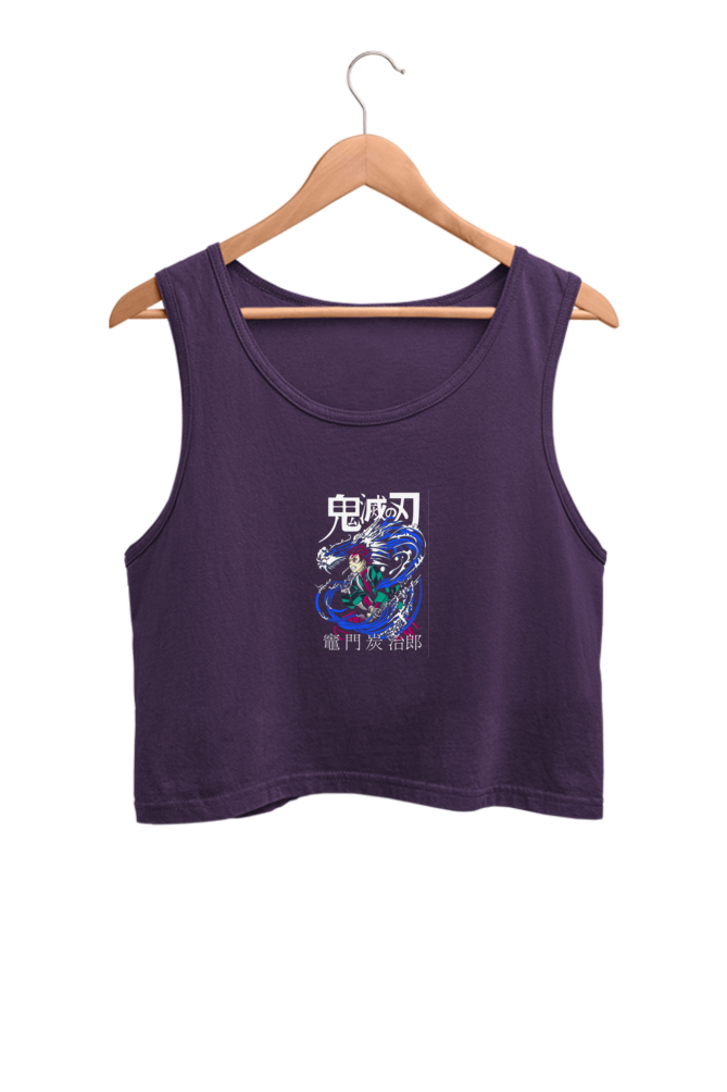 Women's Tanjiro Crop Tank Top