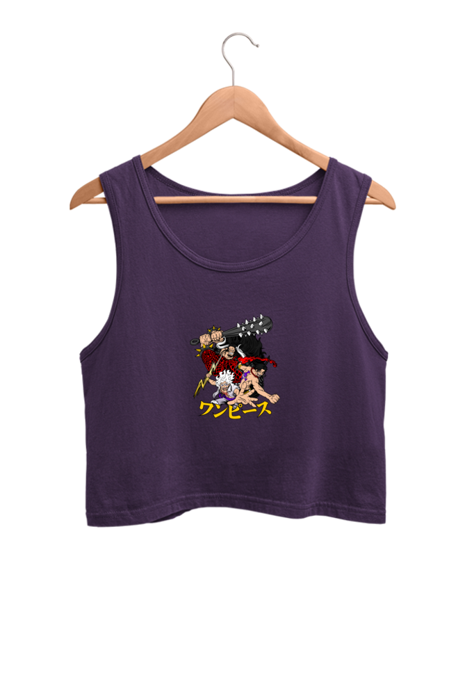 Women's One Piece Graphic Printed Crop Tank Top