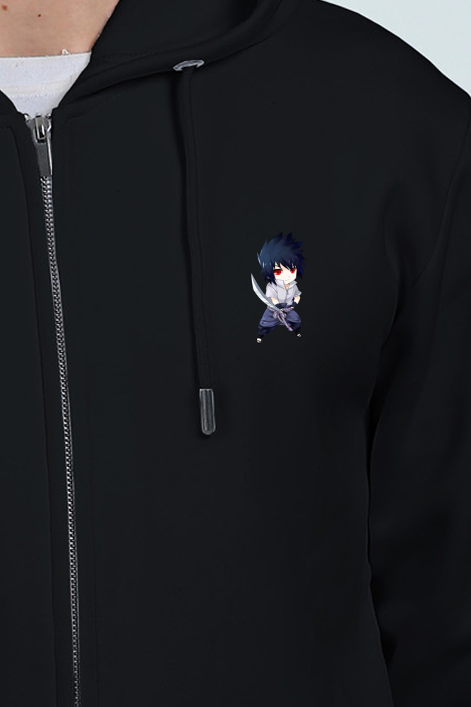 Unisex Sasuke Heavyweight Zip Hoodie