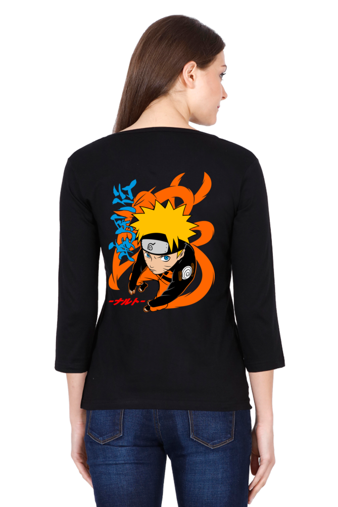 Women's Naruto Round Neck Full Sleeve