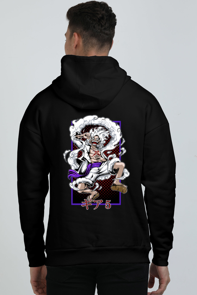 Unisex Luffy Gear 5 Oversized Hooded Sweatshirt