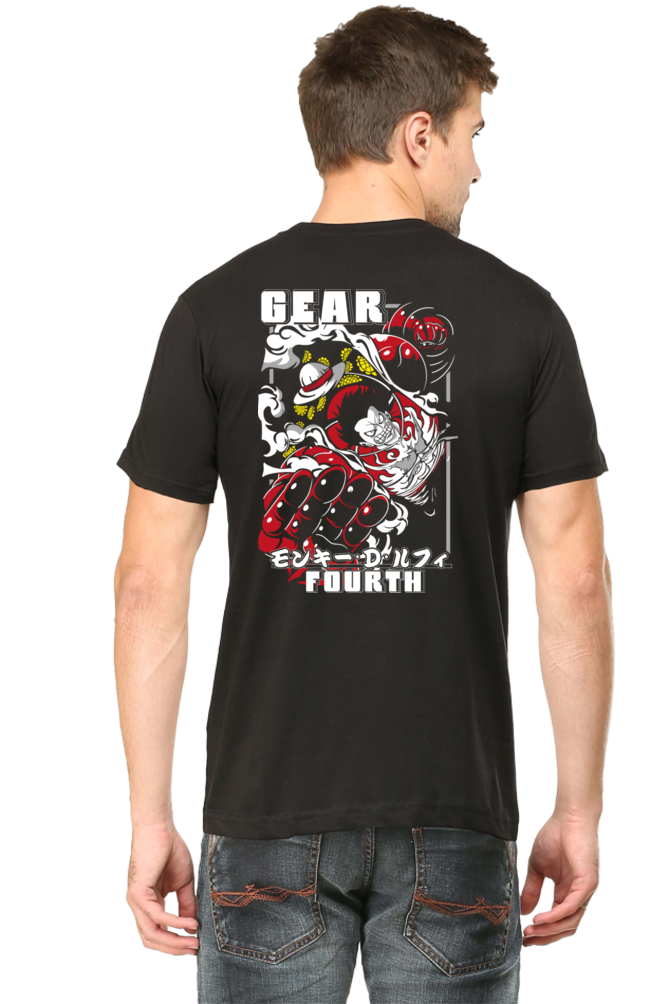 Men's Luffy Gear 4 Half Sleeve T-shirt