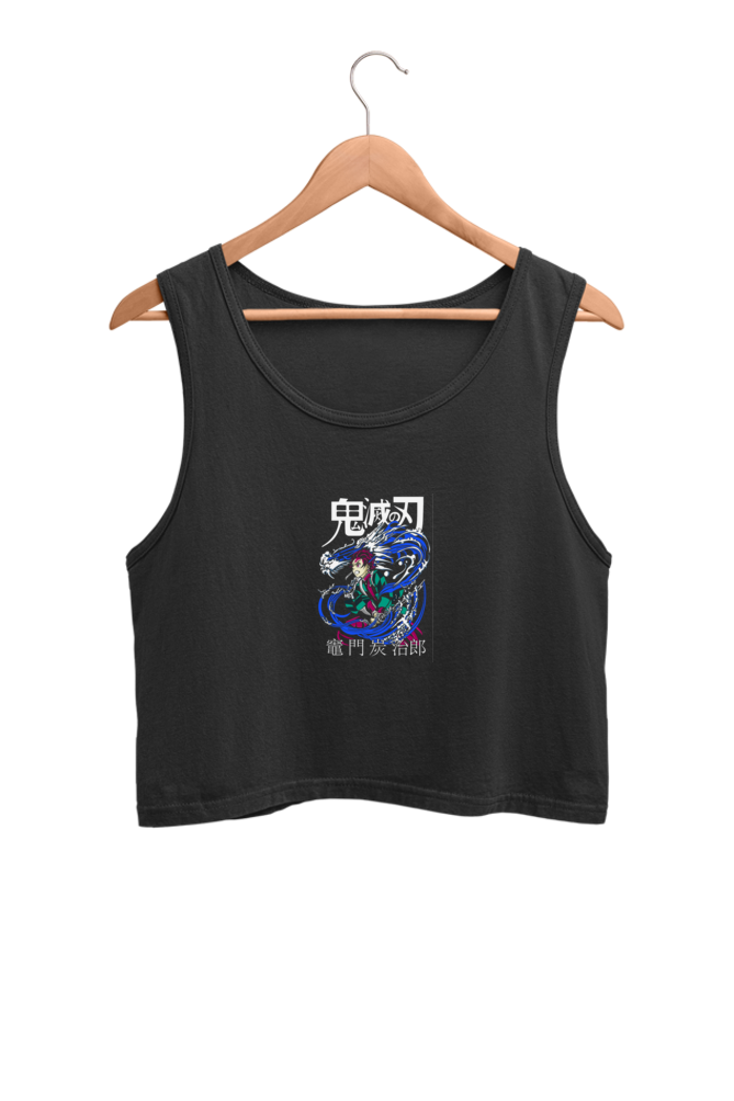 Women's Tanjiro Crop Tank Top