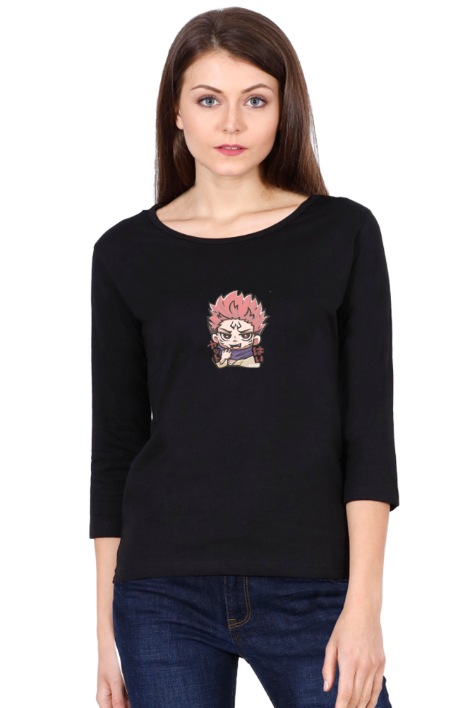 Women's Sukuna Round Neck Full Sleeve