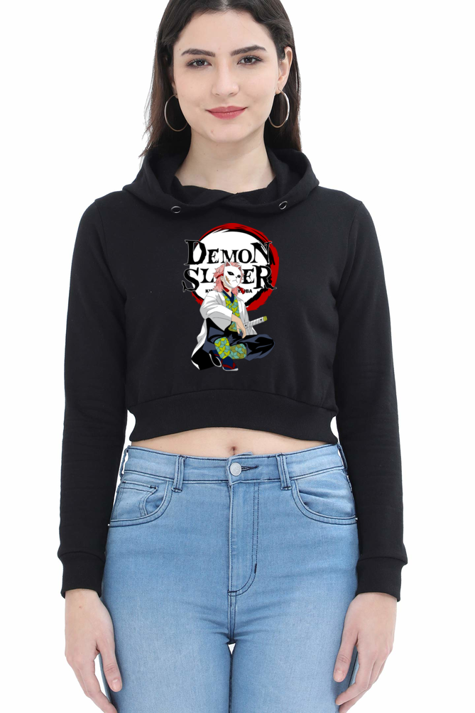 Women's Demon Slayer Crop Hoodies