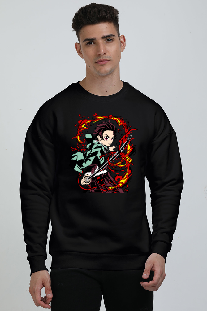 Unisex Tanjiro Oversized Sweatshirt