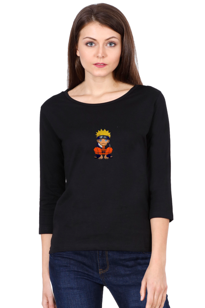 Women's Naruto Round Neck Full Sleeve