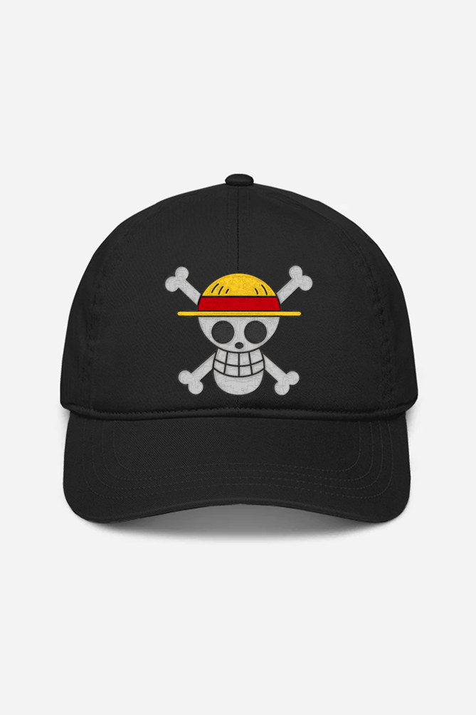 Unisex One Piece Embroidered Cap