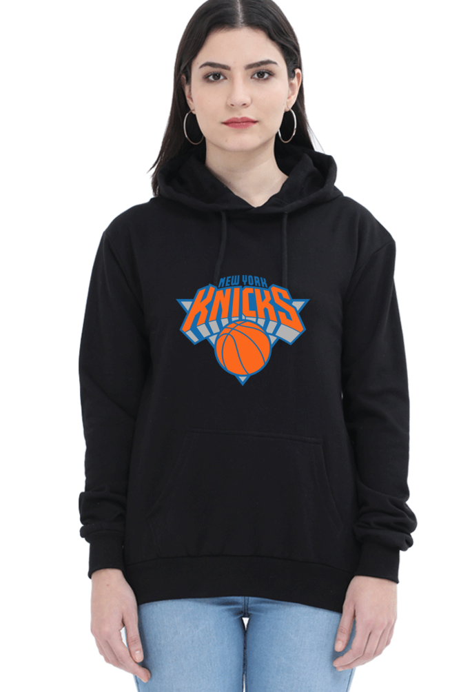 Women's NBA Graphic Printed Hooded Sweatshirt