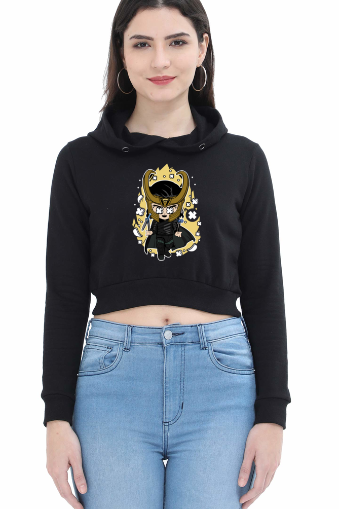 Women's Loki Crop Hoodies