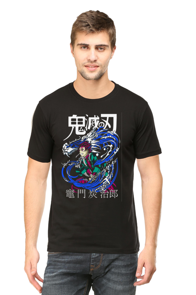 Men's Tanjiro Half Sleeve T-shirt