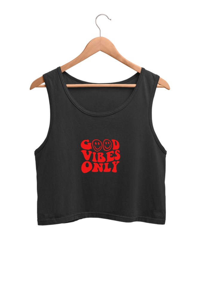 Women's Printed Crop Tank Top