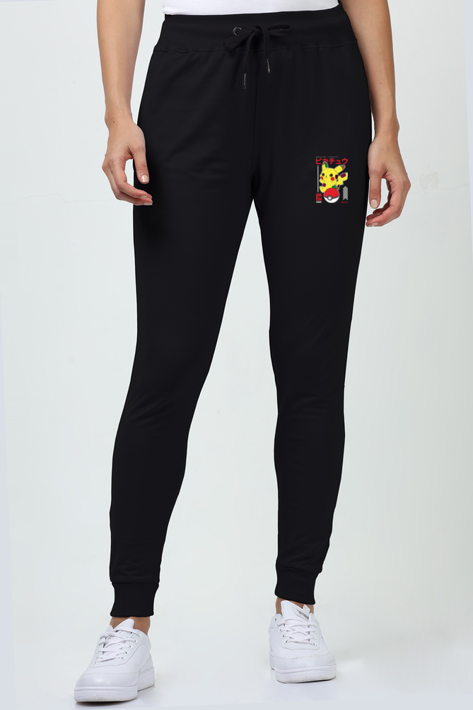 Women's Pokemon Graphic Printed Joggers
