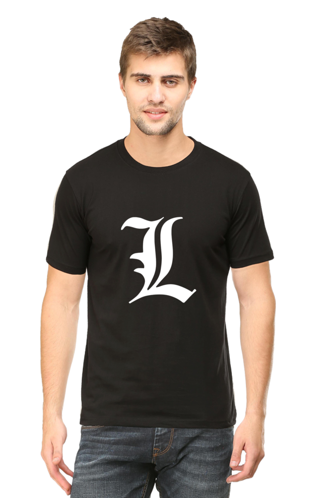 Men's L Death Note Half Sleeve T-shirt