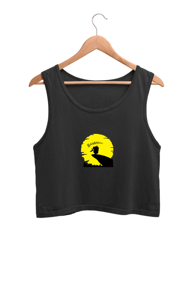 Women's Printed Crop Tank Top