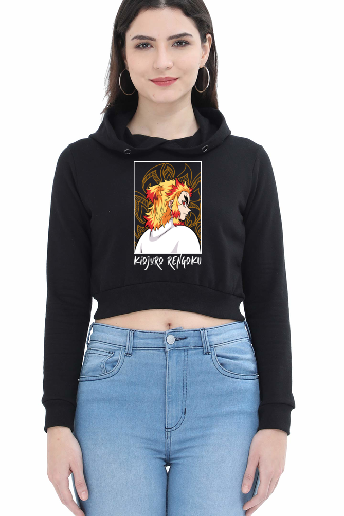 Women's Rengoku Crop Hoodies