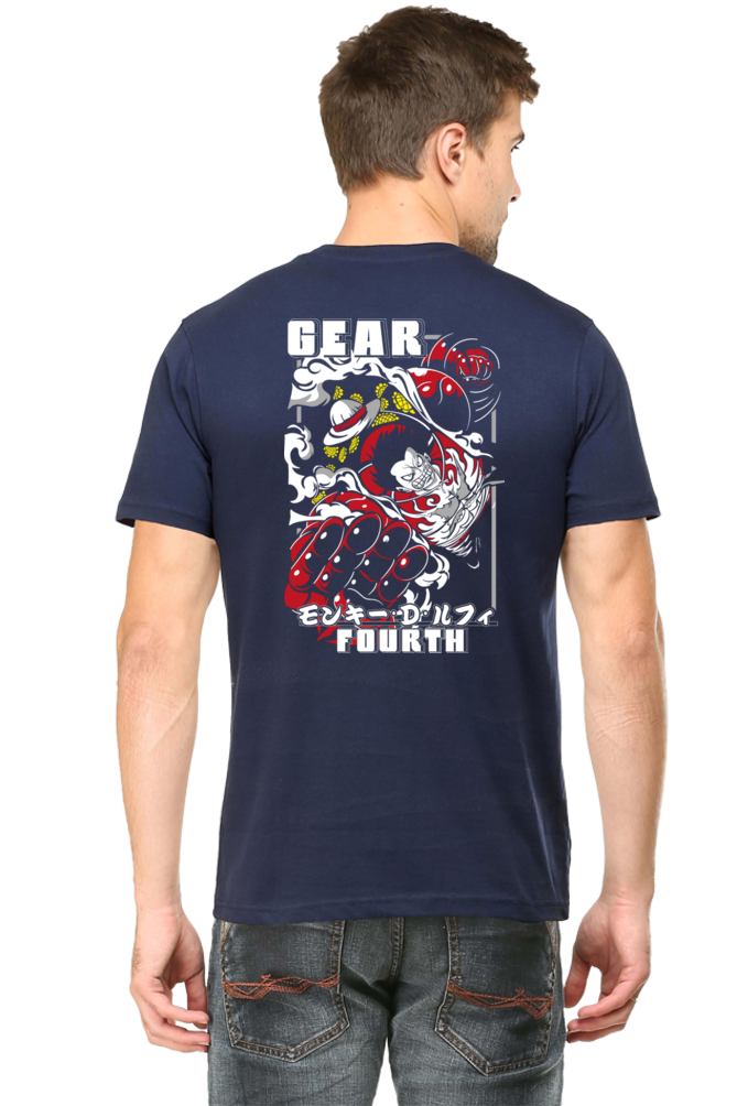 Men's Luffy Gear 4 Half Sleeve T-shirt