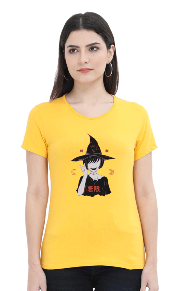 Women's Graphic Print Round Neck Half Sleeve