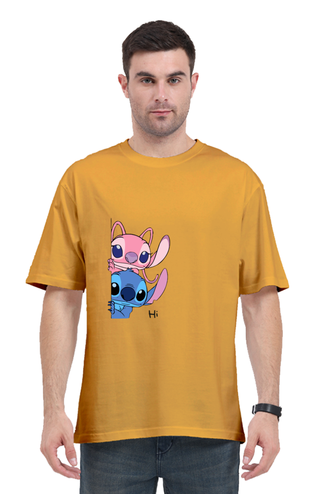 Unisex Printed Oversized T-shirt