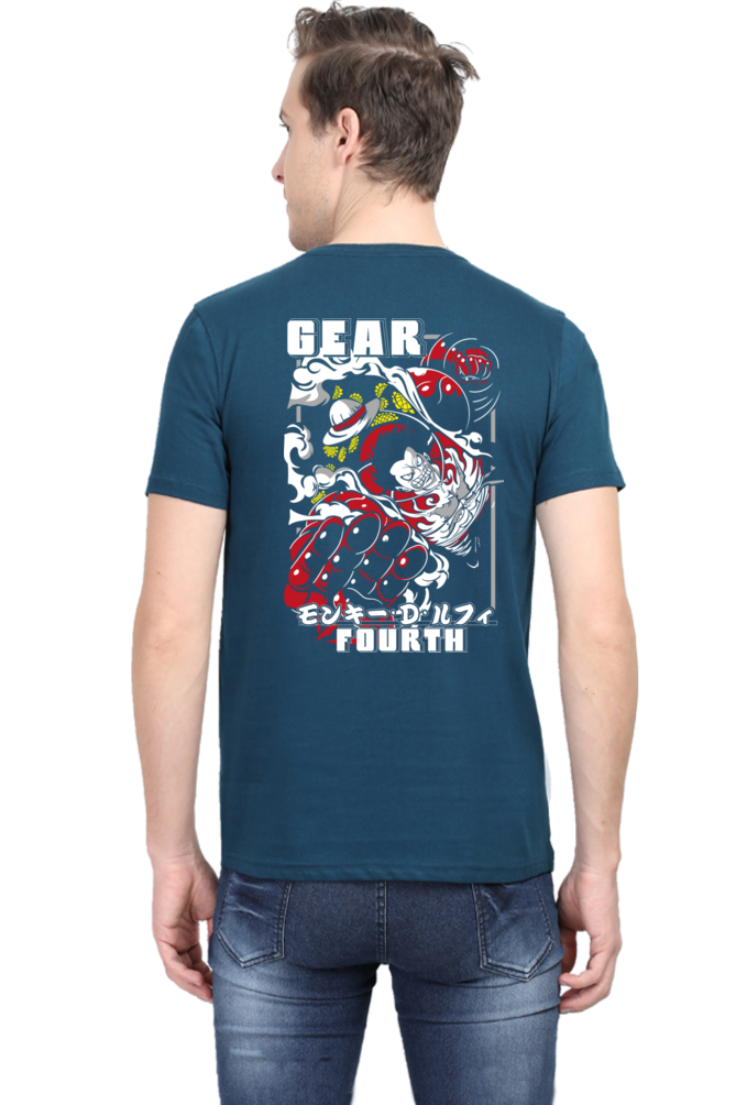 Men's Luffy Gear 4 Half Sleeve T-shirt