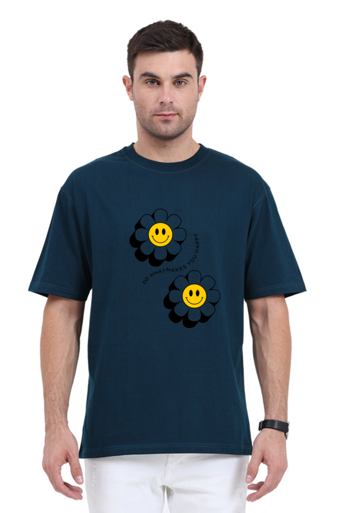 Unisex Printed Oversized T-shirt