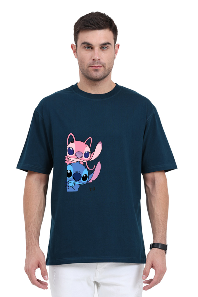 Unisex Printed Oversized T-shirt