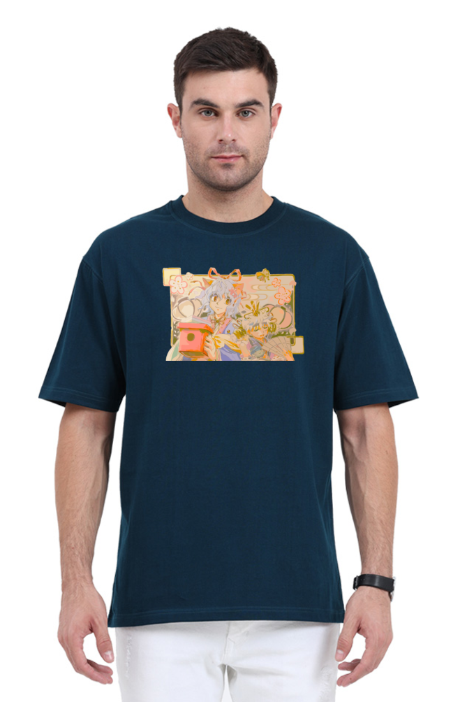 Unisex Neferpitou x Killua Oversized T-shirt