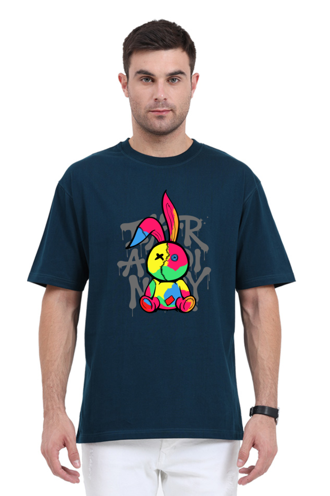 Unisex Graphic Printed Oversized T-shirt