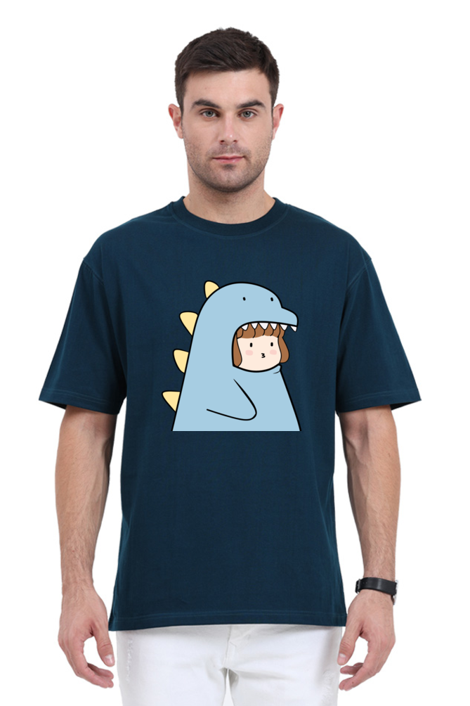 Unisex Printed Oversized T-shirt