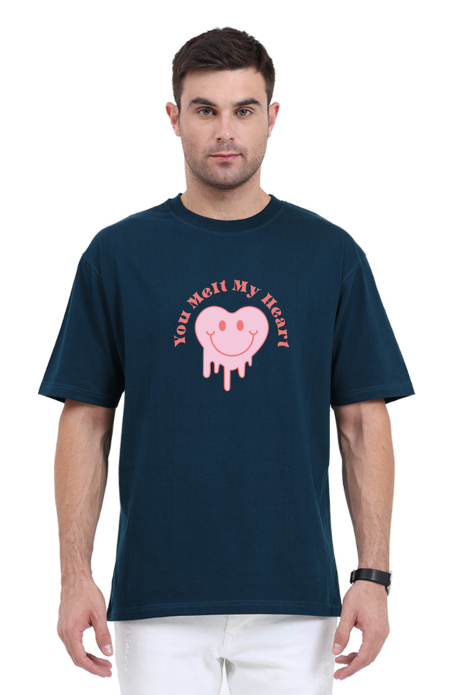 Unisex Printed Oversized T-shirt
