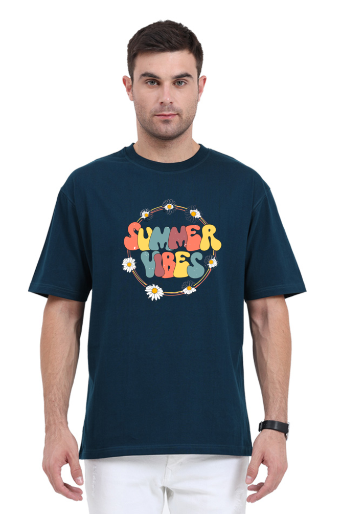 Unisex Printed Oversized T-shirt