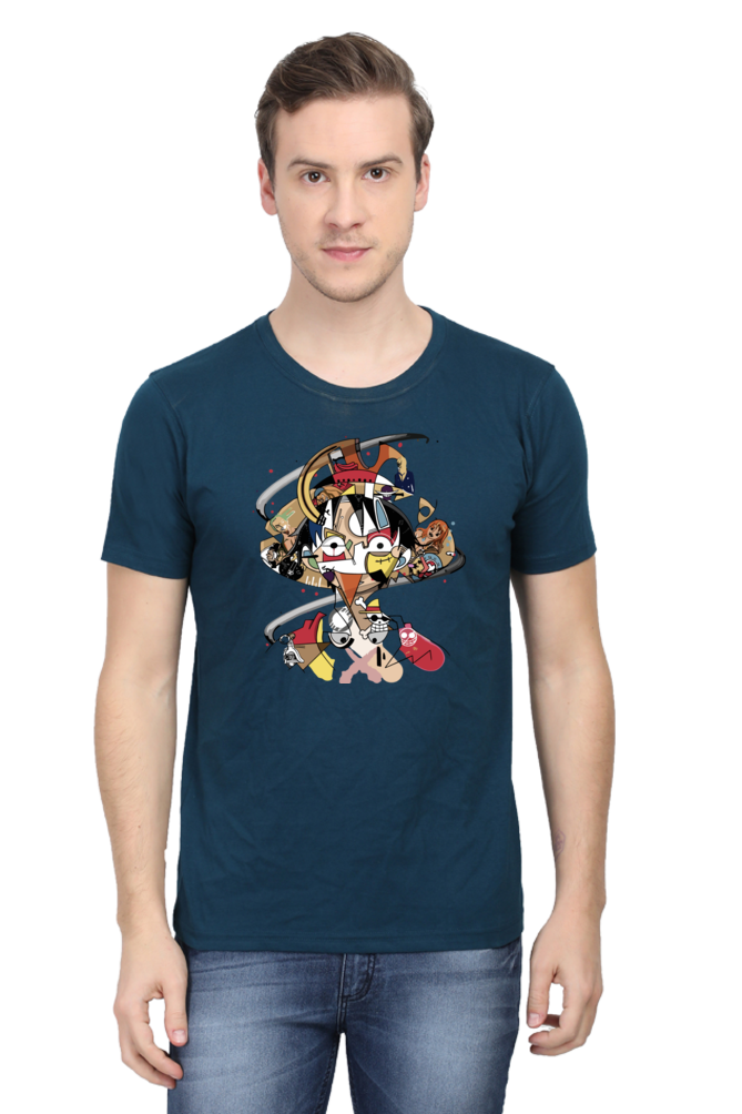 Men's One Piece Half Sleeve T-shirt