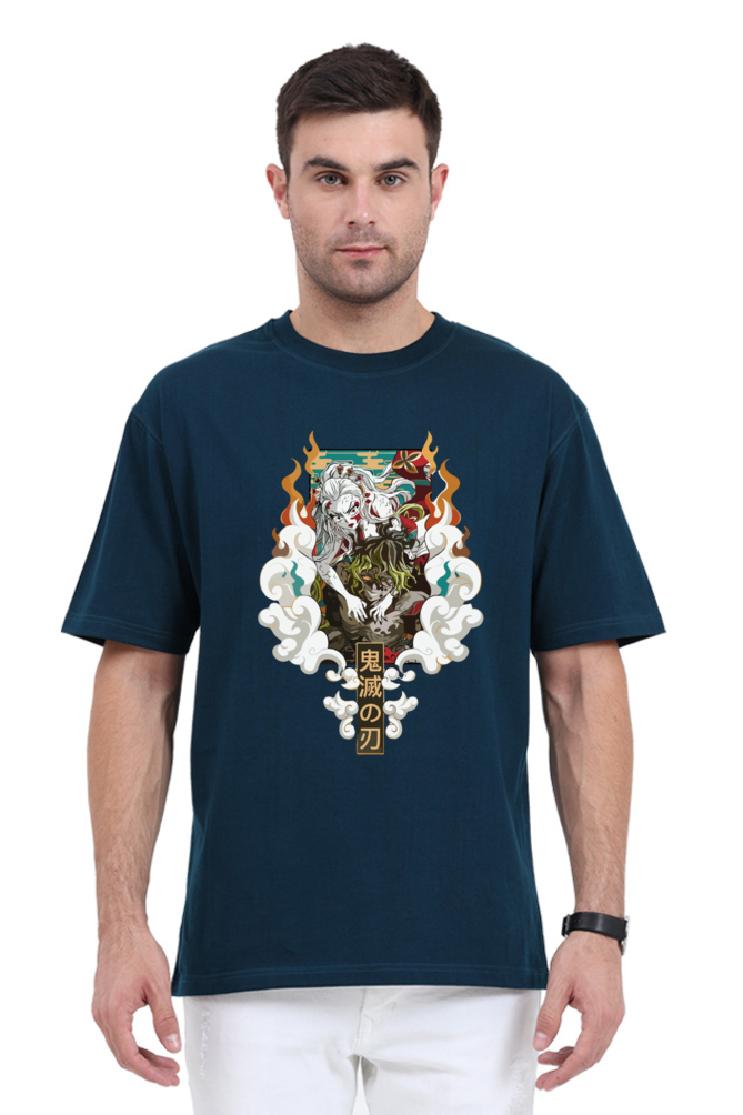 Unisex Demon Slayer Oversized T-shirt