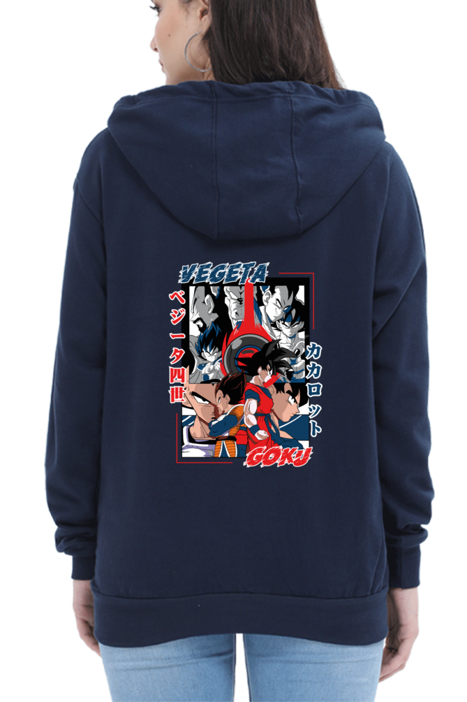 Women's Pokemon Graphic Printed Hooded Sweatshirt