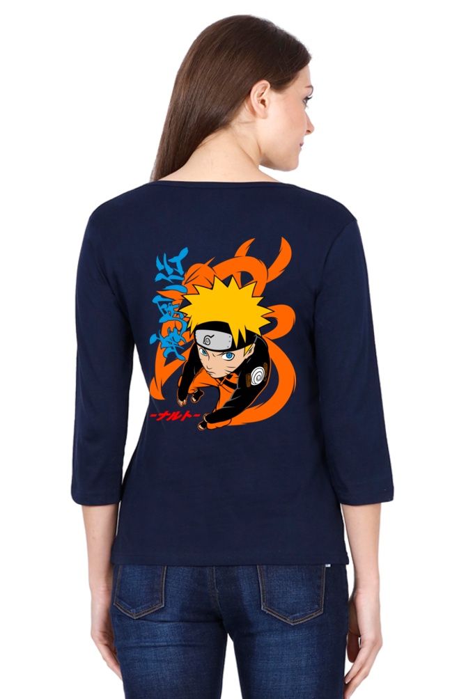 Women's Naruto Round Neck Full Sleeve