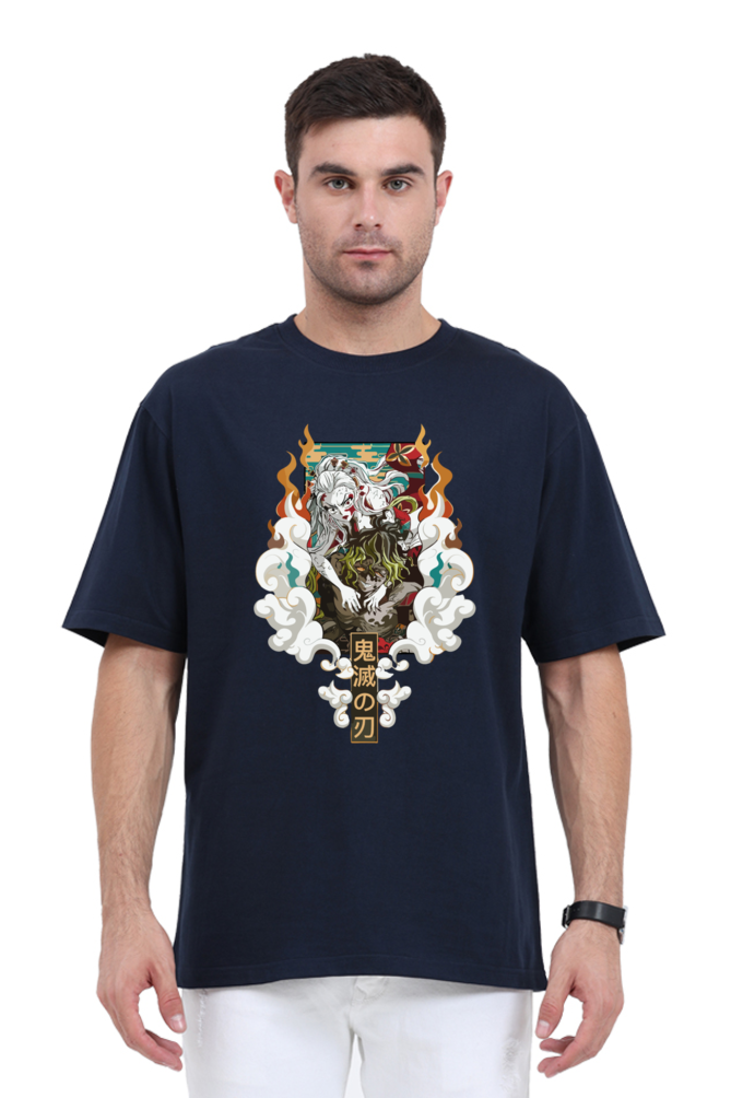 Unisex Demon Slayer Oversized T-shirt