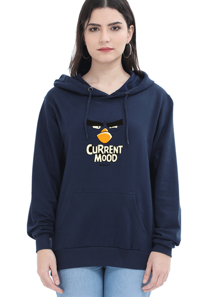 Women's Printed Hooded Sweatshirt