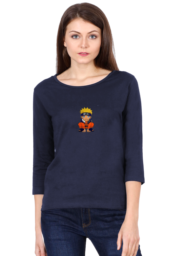 Women's Naruto Round Neck Full Sleeve