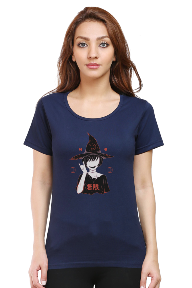 Women's Graphic Print Round Neck Half Sleeve