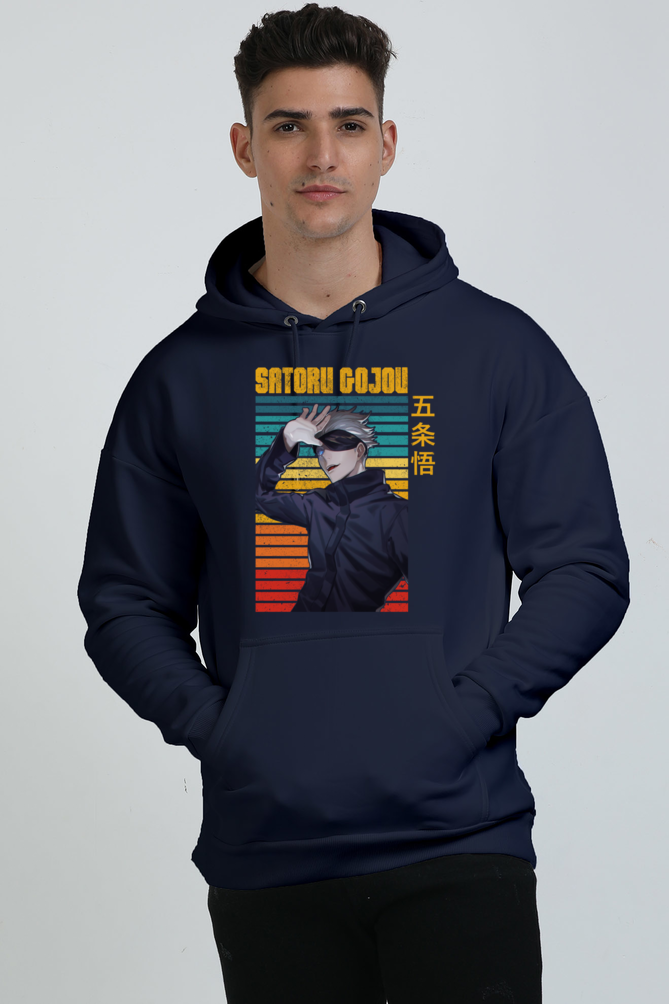 Unisex Gojo Satoru Oversized Hooded Sweatshirt