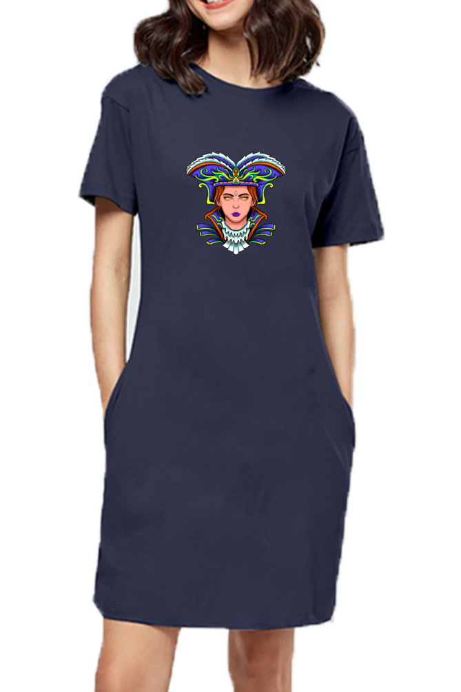 Women's Graphic T-Shirt Dress