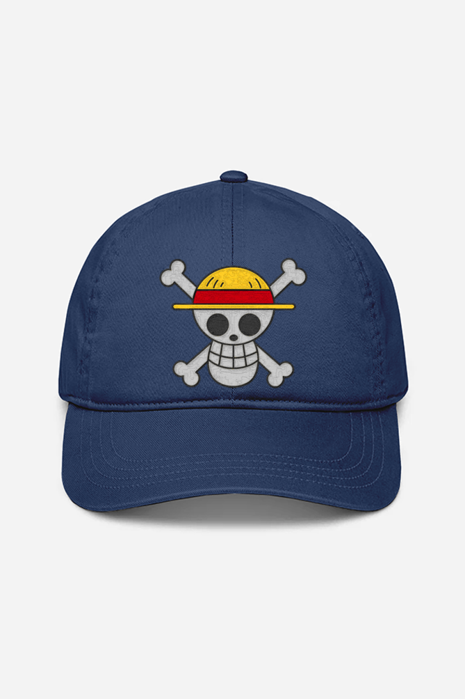 Unisex One Piece Embroidered Cap