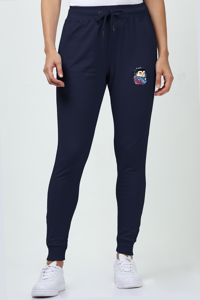 Women's Superman Graphic Printed Joggers