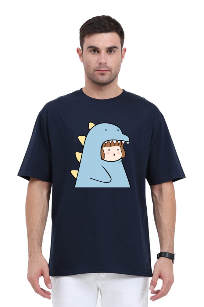 Unisex Printed Oversized T-shirt