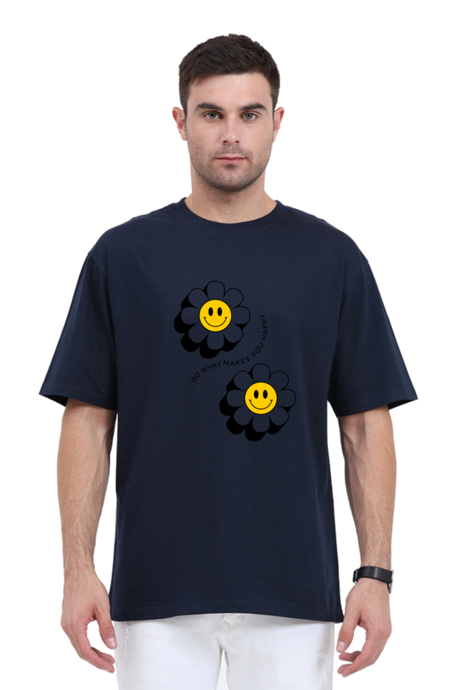 Unisex Printed Oversized T-shirt