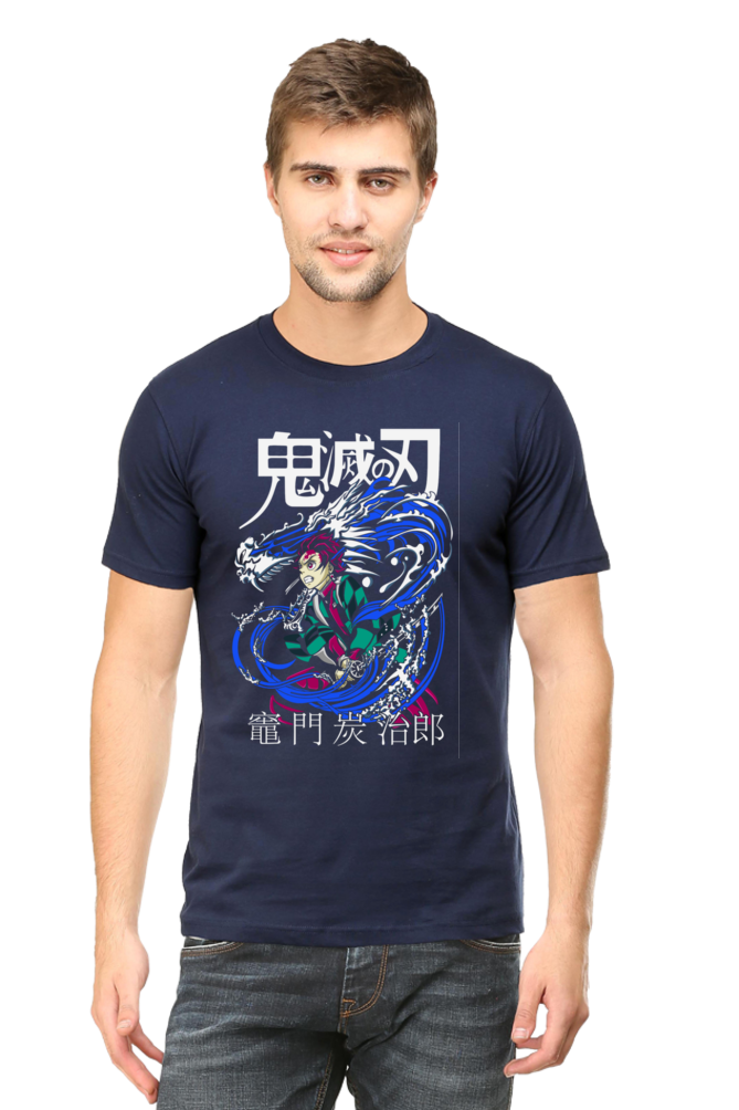 Men's Tanjiro Half Sleeve T-shirt