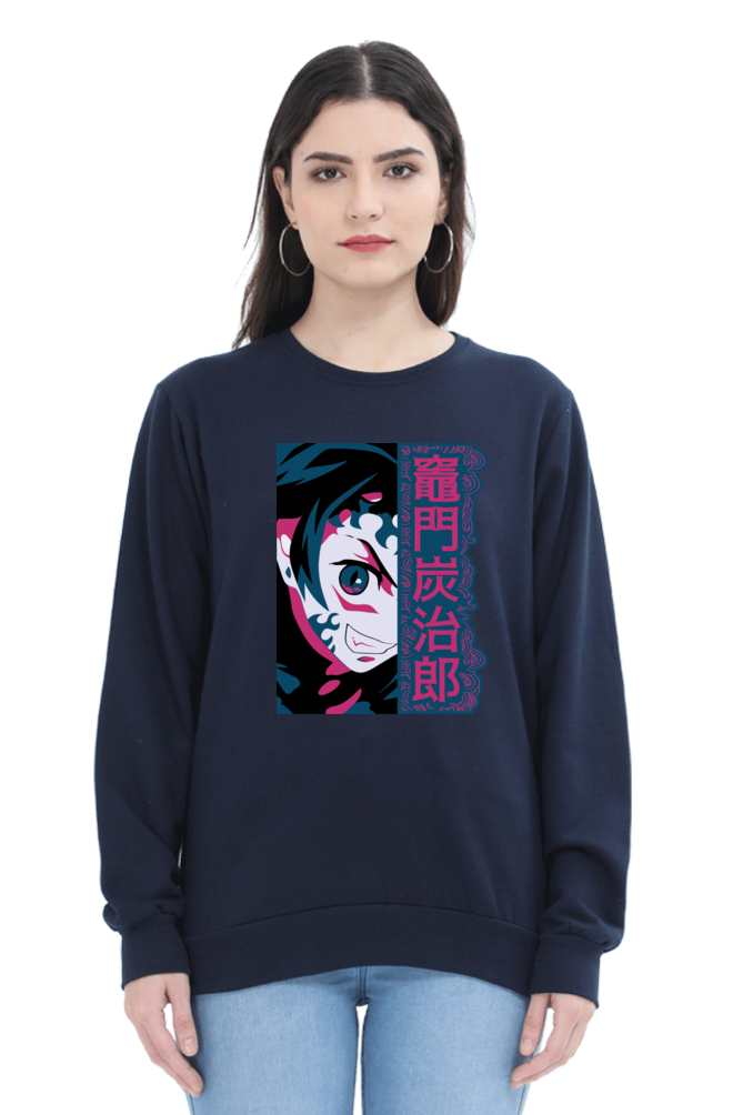 Women's Tanjiro Print Sweatshirts