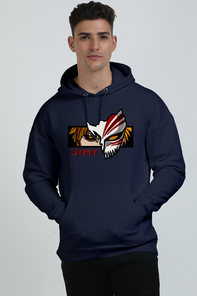 Unisex Kenpachi Oversized Hooded Sweatshirt