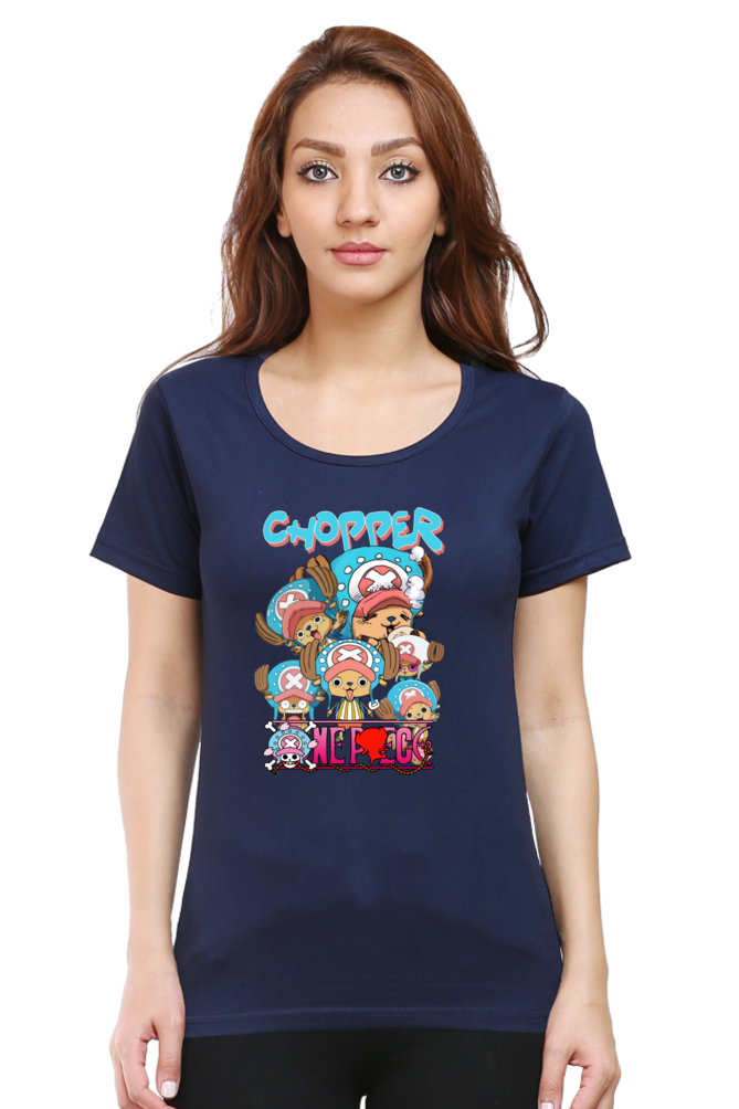 Women's One Piece Round Neck Half Sleeve