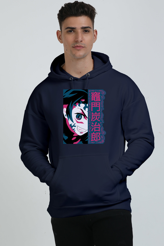 Unisex Tanjiro Oversized Hooded Sweatshirt